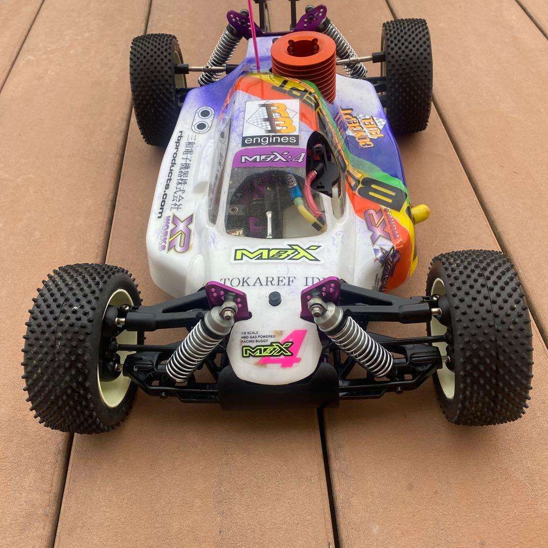 無限精機 MBX4R 1/8 4WD R＆B付エンジンバギー