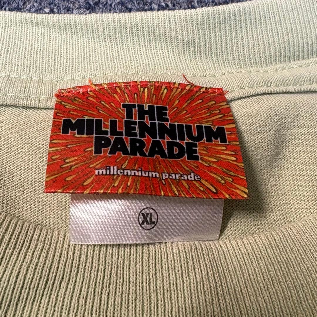 ツ*ル様 ミレパTシャツ XL ライトグリーン Millennium parad