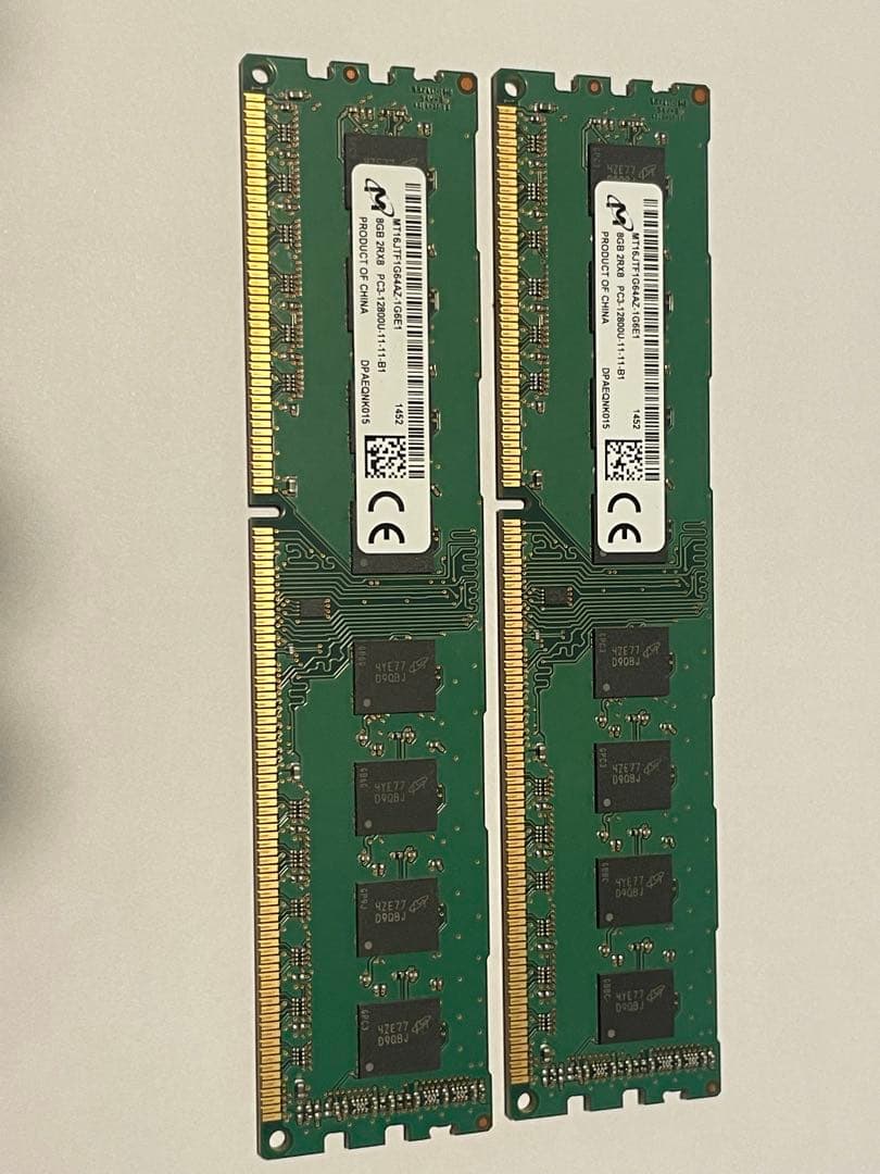 i7-4790/16GB(Micron)/HDD1T/動作確認パーツ