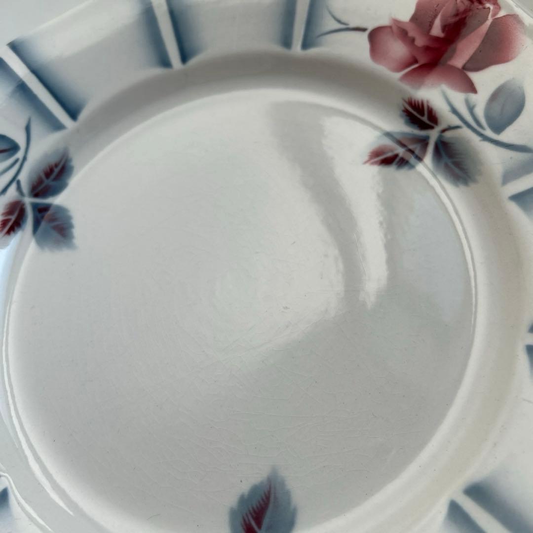 サルグミンヌ　ADIGE ディナープレート　フランスアンティーク