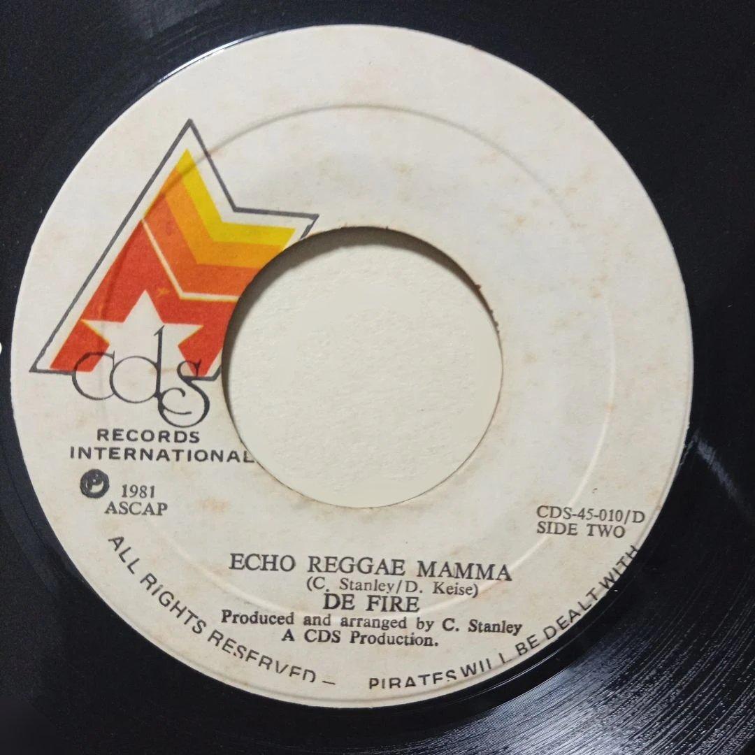 de fire - reggae mamma レゲエ レコード レア盤