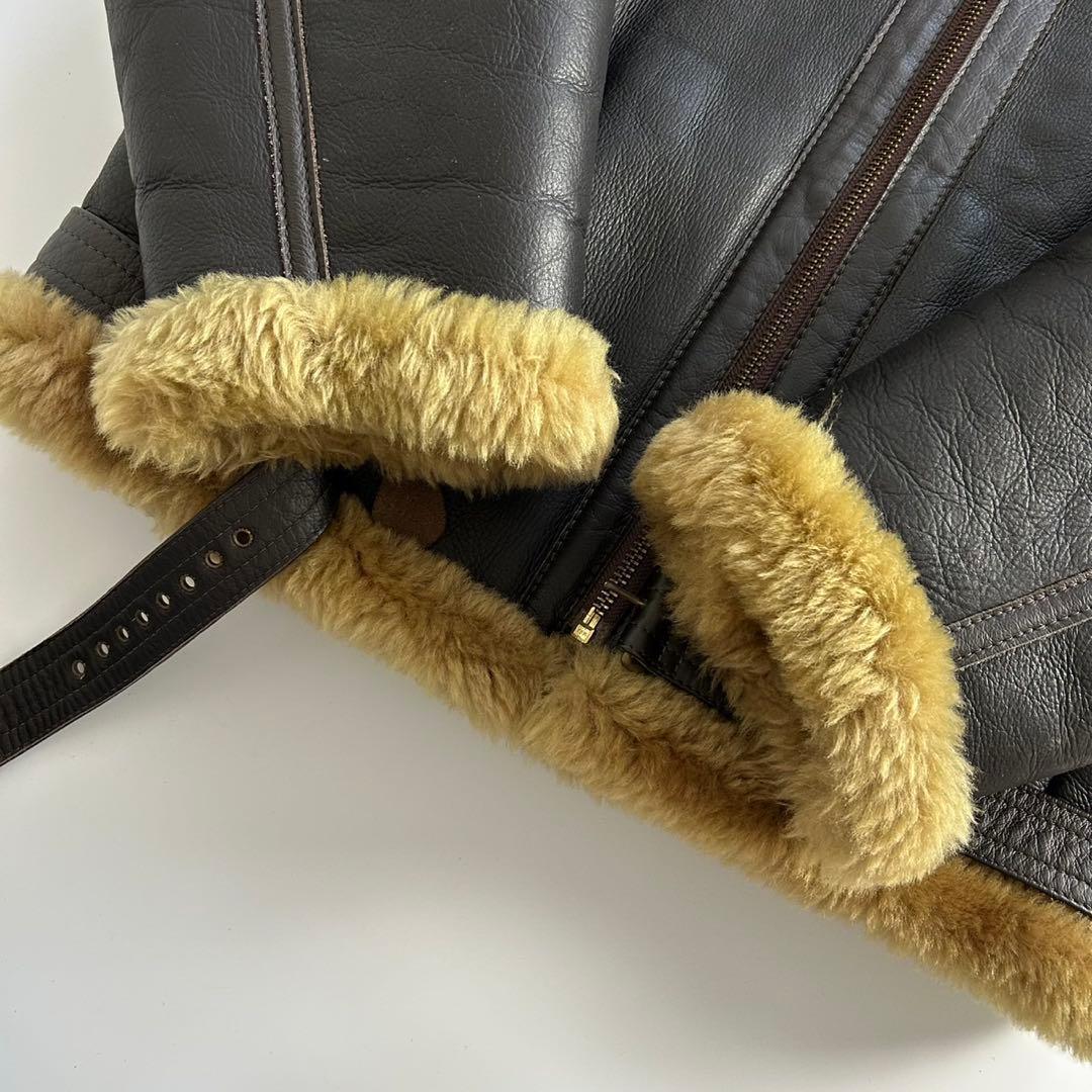 美品 42 AVIATION LEATHER CRAFT フライトジャケット