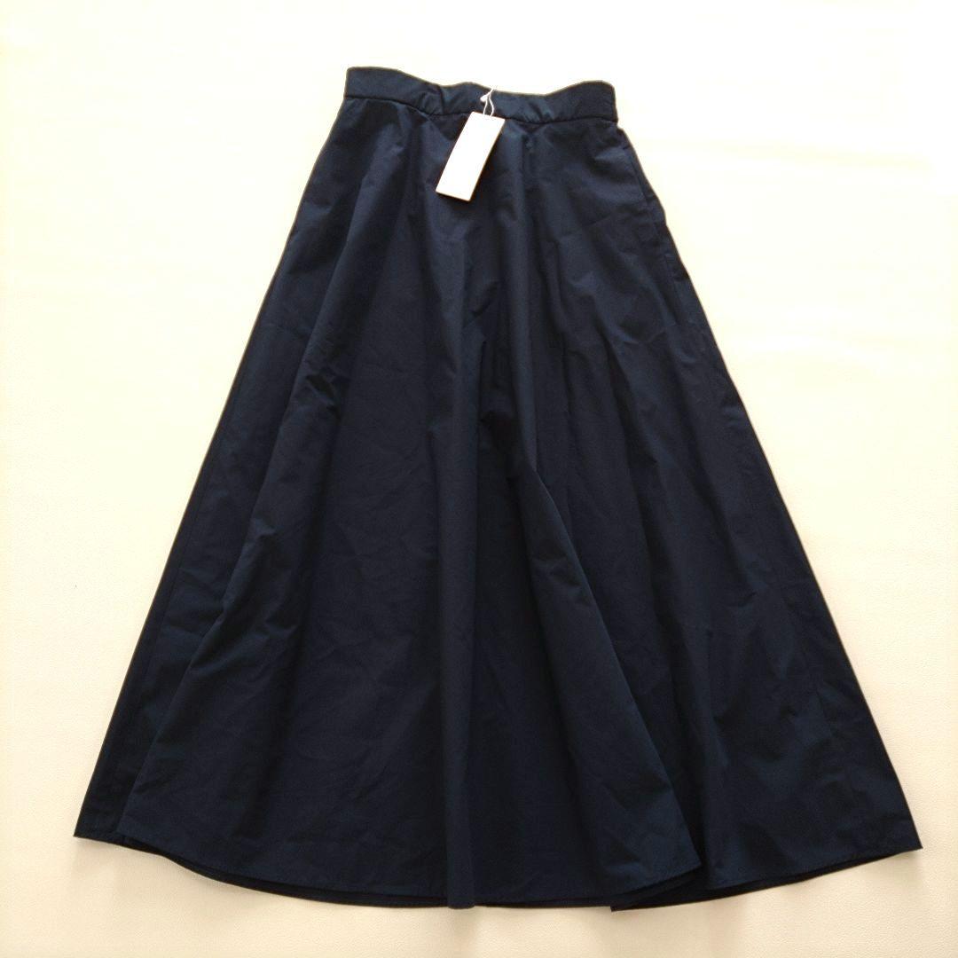 ✨美品✨ #Newans LILY ロングフレアスカート（ネイビー）