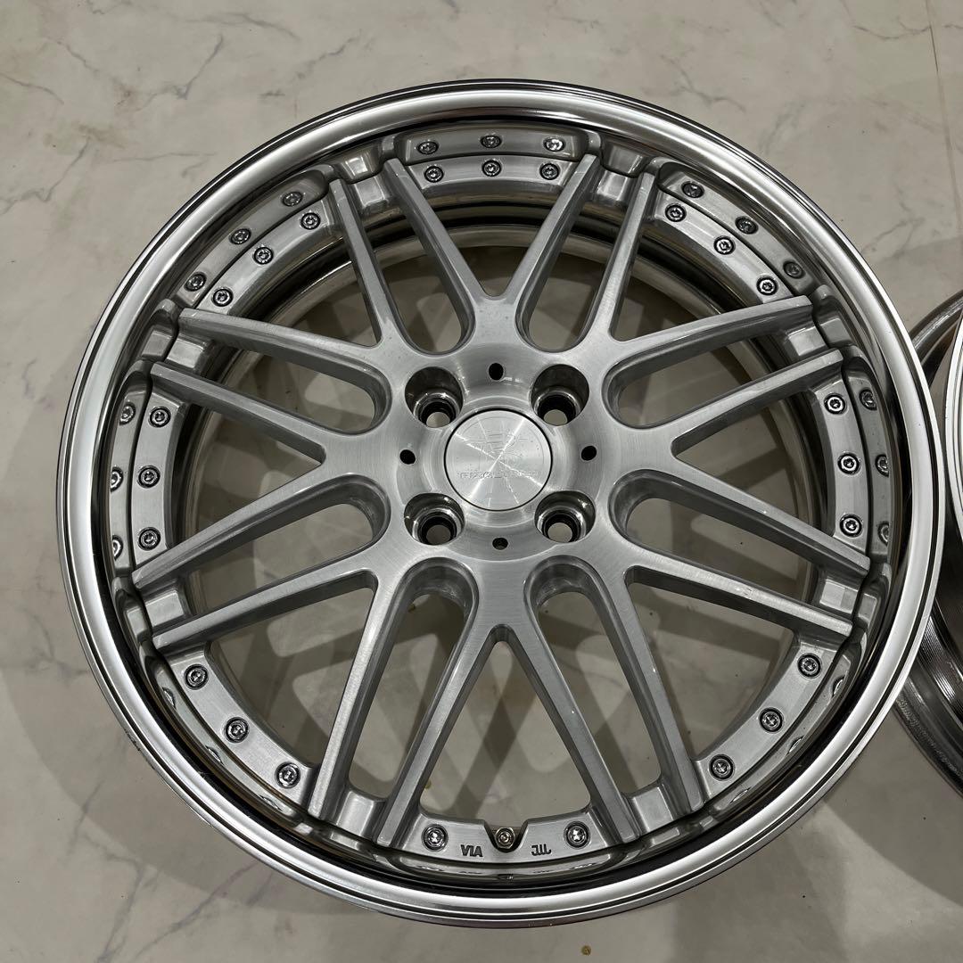 ‼️最終金額‼️ワーク リザルタード 17インチ 6J+30 ホイール リア
