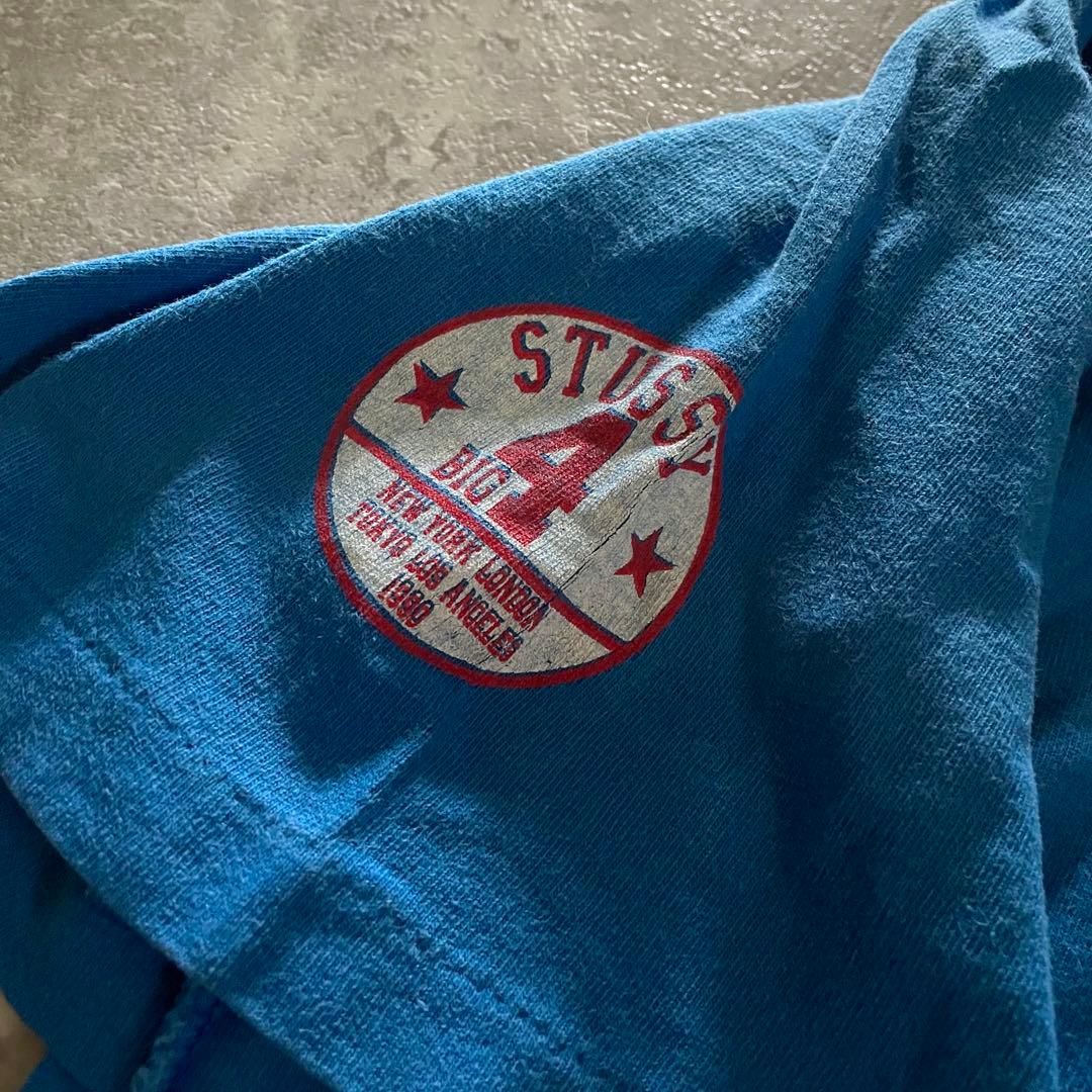 90s old stussy s/s tee usa製 18周年記念