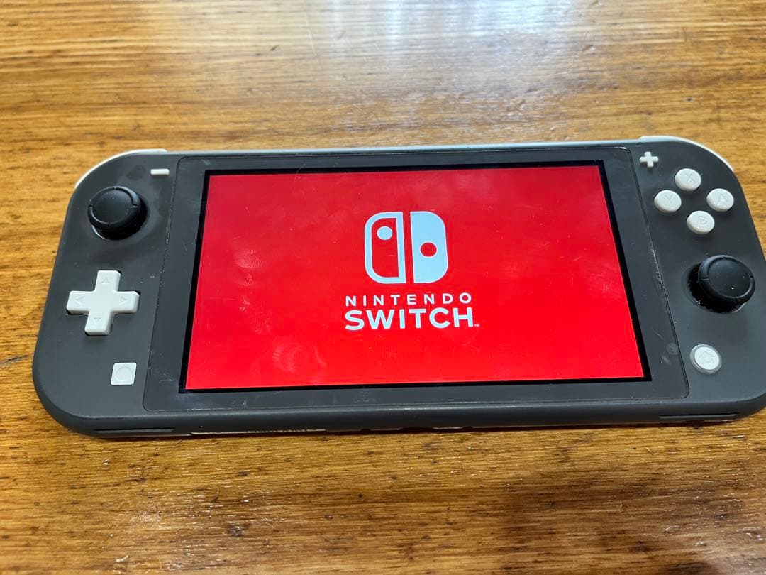 Switch lite グレー　画面綺麗　SDカード付き