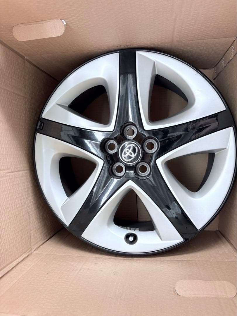 アフロトヨタ 純正 50プリウス 17インチ 7J+50 ホイールのみ