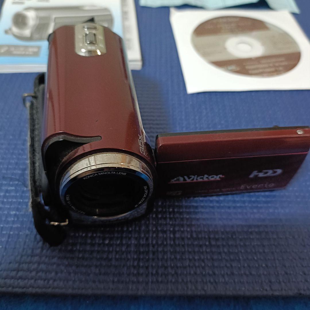 ビクター エブリオ デジタルビデオカメラ GZ-MG211 レッド　B7