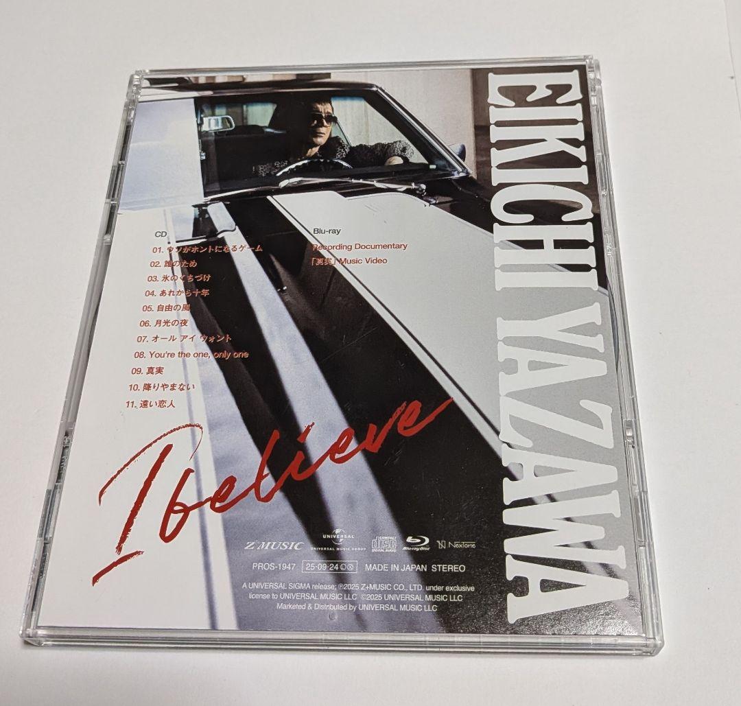 矢沢永吉 I believe Blu-ray付初回限定盤B CD FC限定