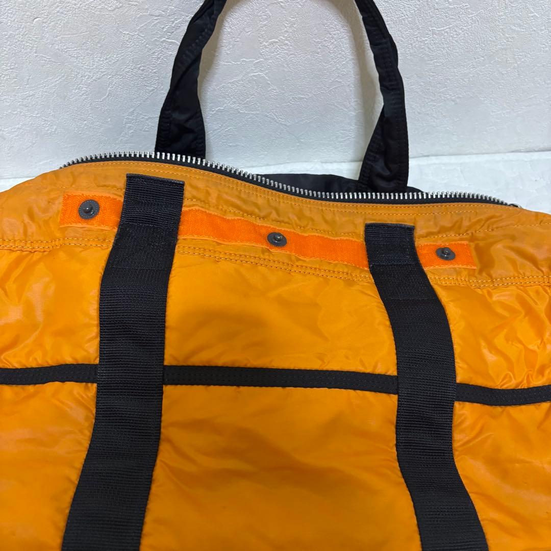 美品✨廃盤 ポーター タンカー ボストンバッグ ダッフル 2way ブラック
