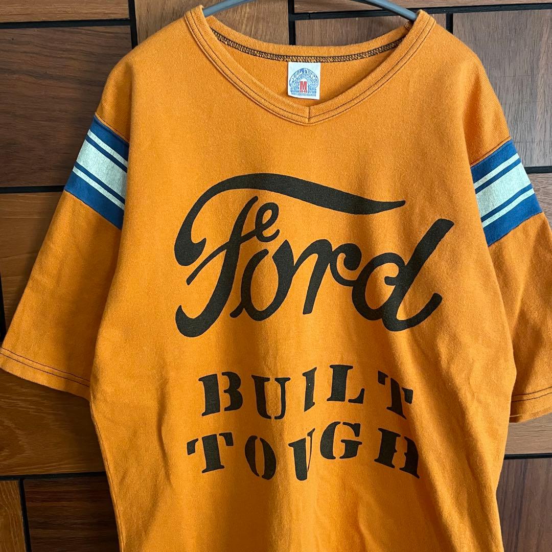 ブートレガーズ Ford Tシャツ オレンジ サイズM
