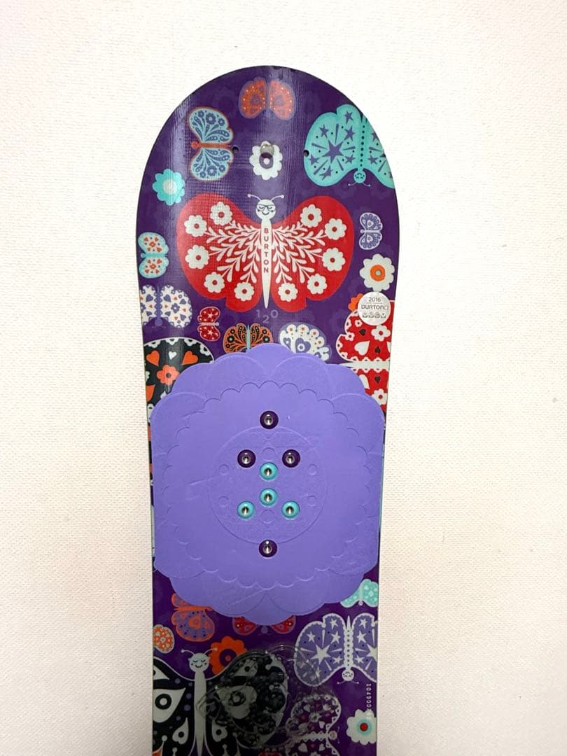 【M.N 】BURTON キッズスノーボード Chicklet120cm