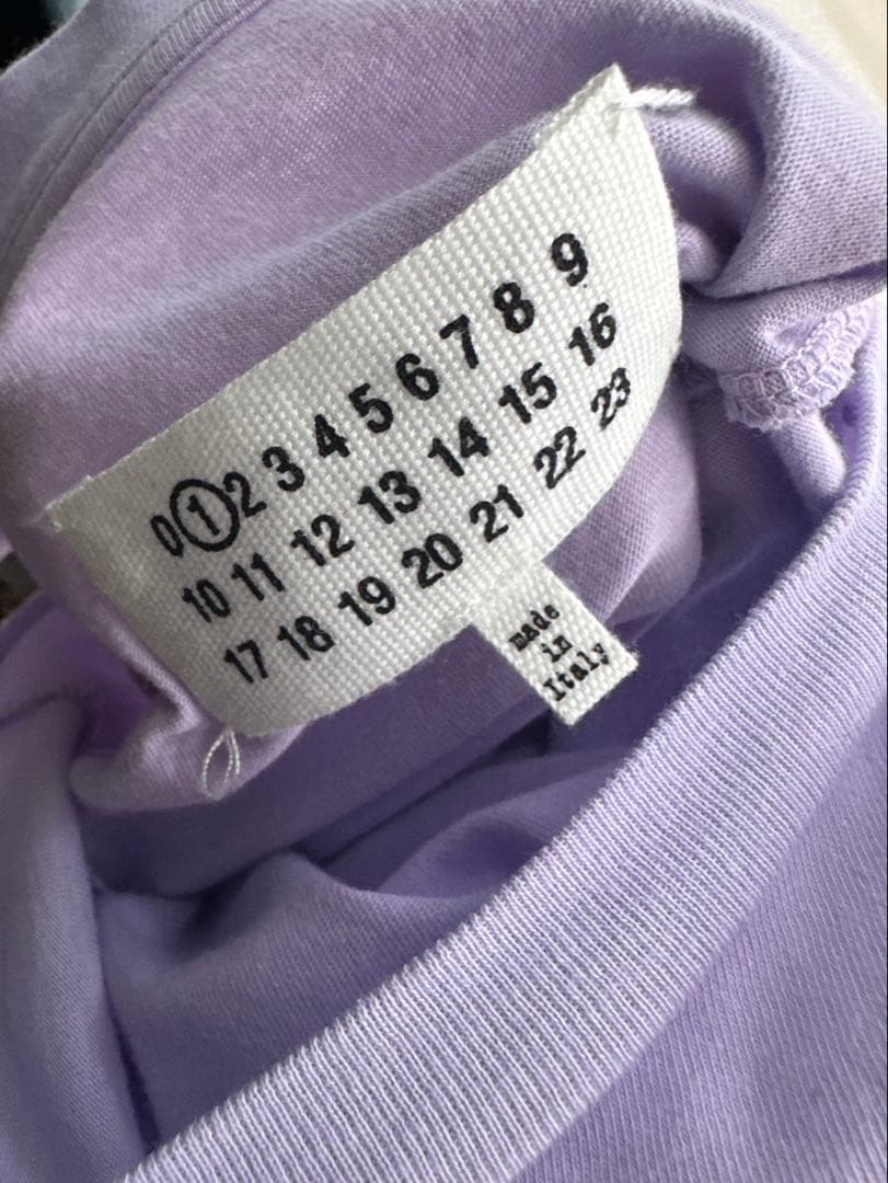Maison Margiela 変形カットソー パープル