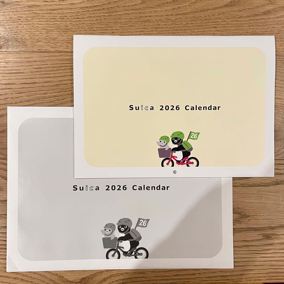 【非売品】Suica ペンギン 壁掛けカレンダー 2026 新品未使用