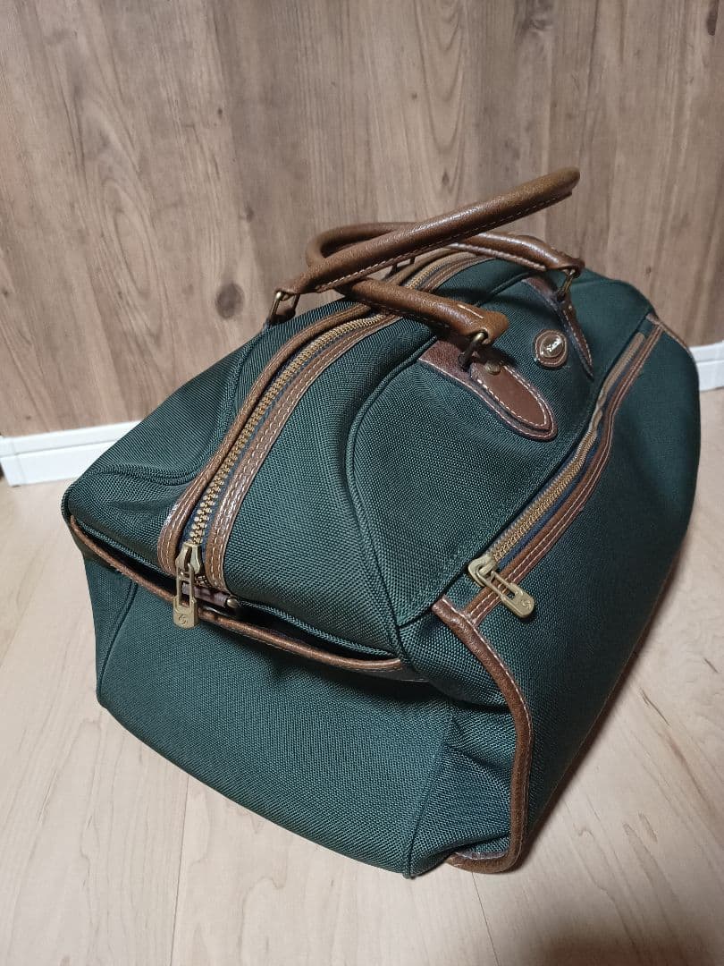 Samsonite 緑色 ボストンバッグ
