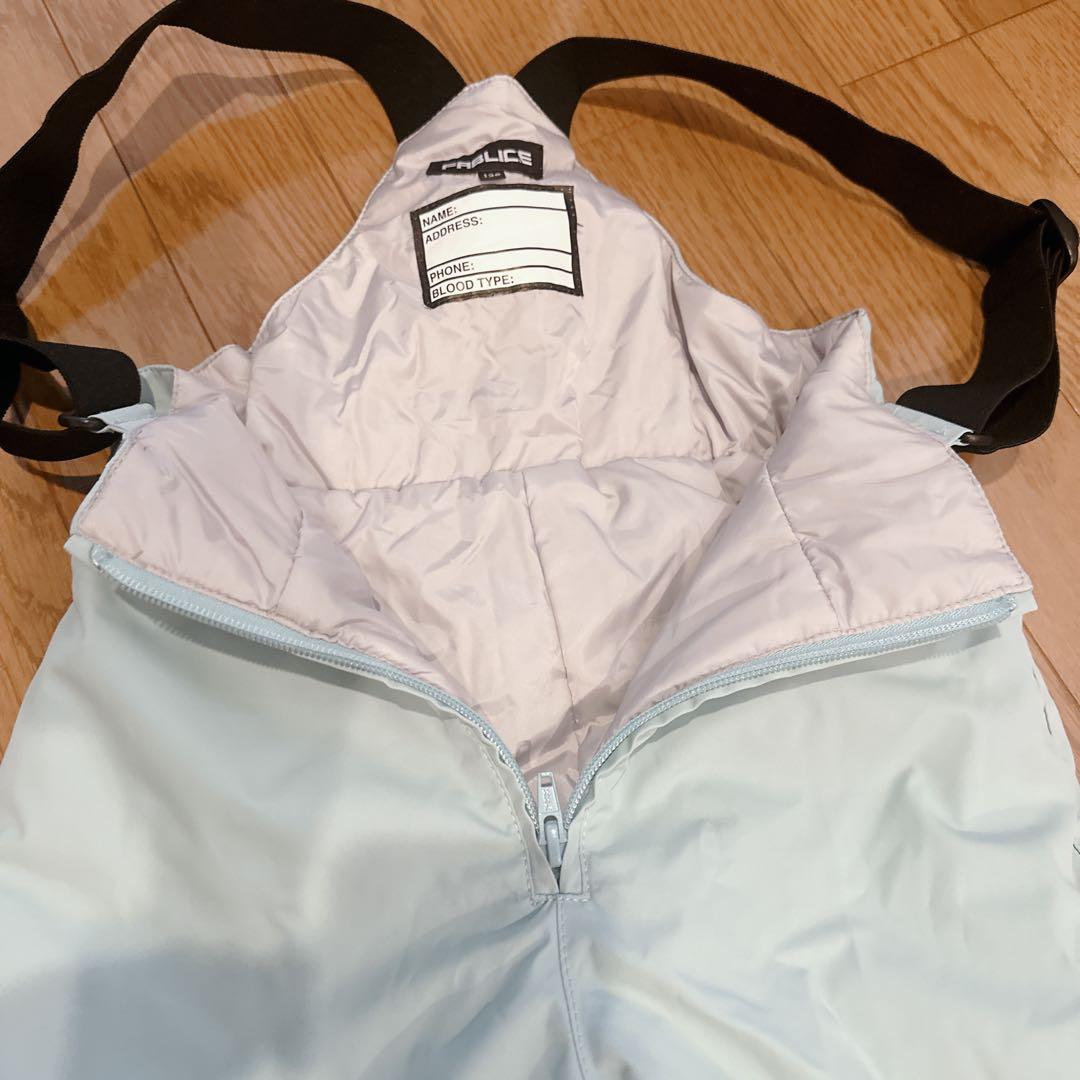 ★極美品FABLICE キッズ スキーウェア 上下セット 120 パステルカラー