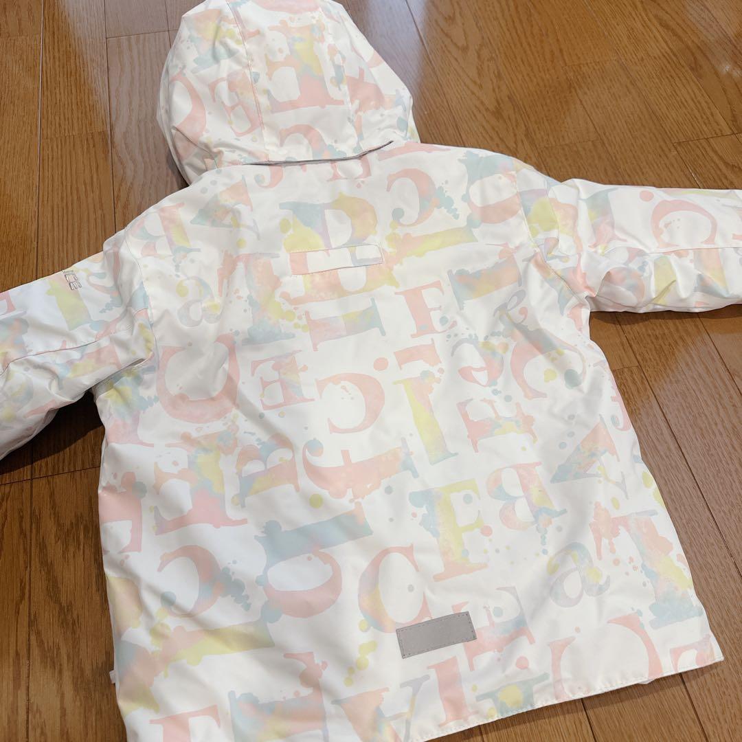 ★極美品FABLICE キッズ スキーウェア 上下セット 120 パステルカラー