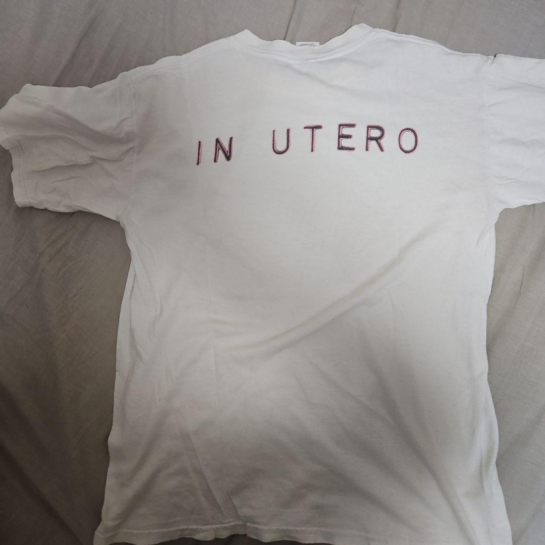 月末セール00s Nirvana In utero tシャツ GILDAN