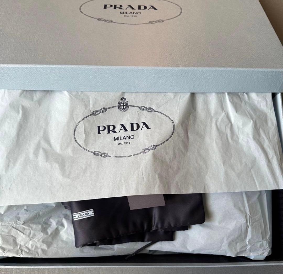 PRADA モノリスレザーコンバットブーツ