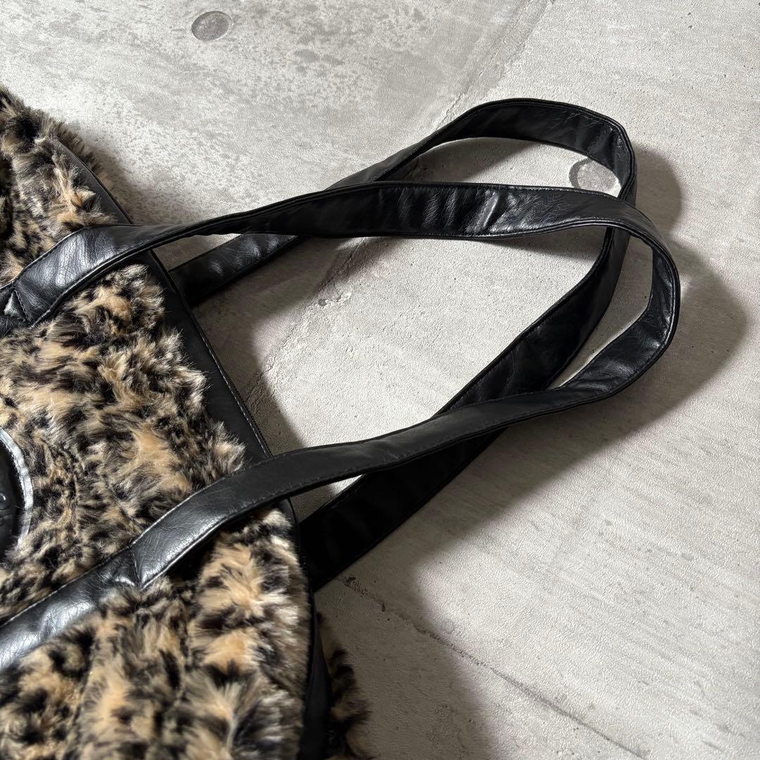 バッグ 00s GLAD NEWS leopard far bostonbag y2k