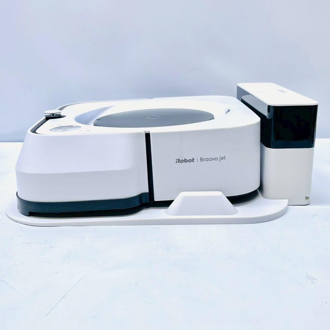 動作保証付　iRobot ブラーバジェット　m6 水拭きロボット掃除機 白