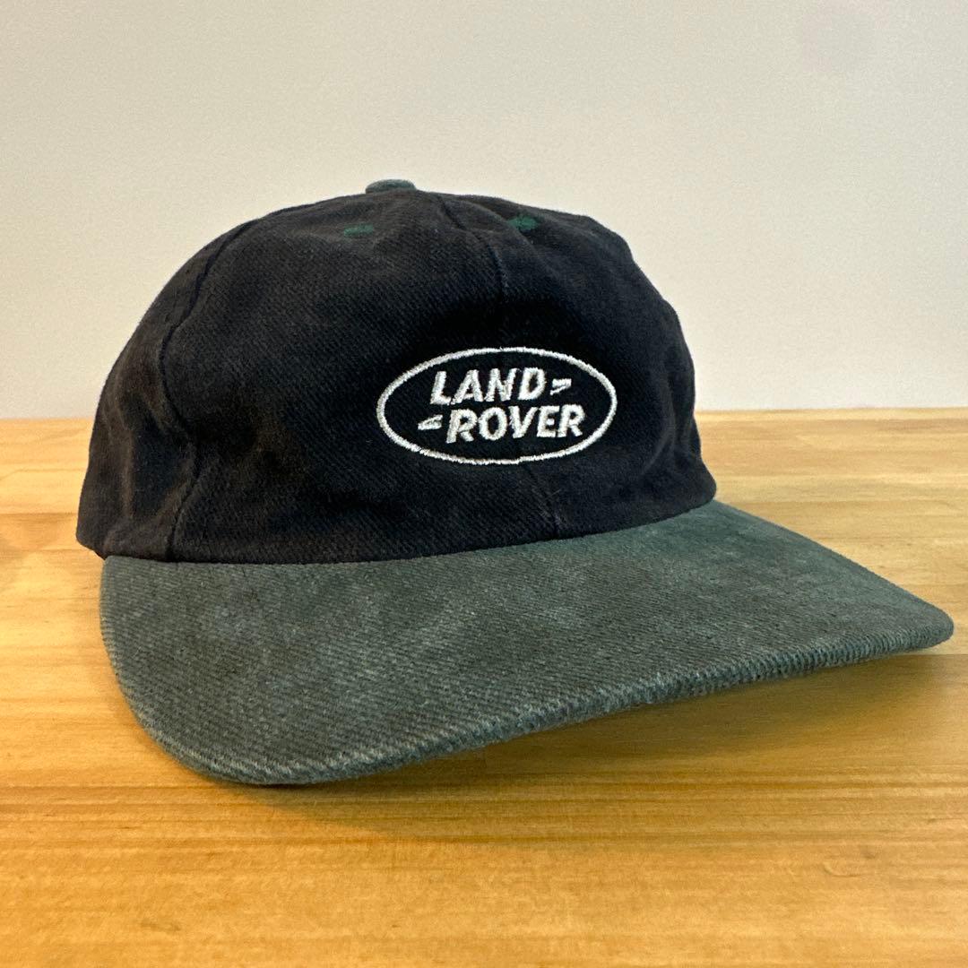 希少 USA製90s LAND ROVERヴィンテージ キャップ 企業ロゴ