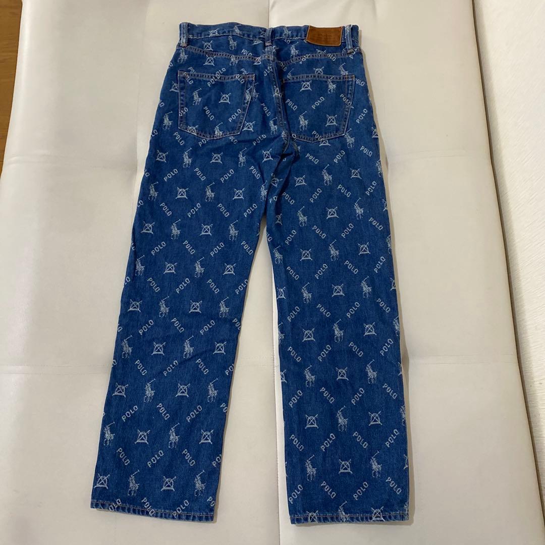 Polo Ralph Lauren ロゴプリントデニムパンツ