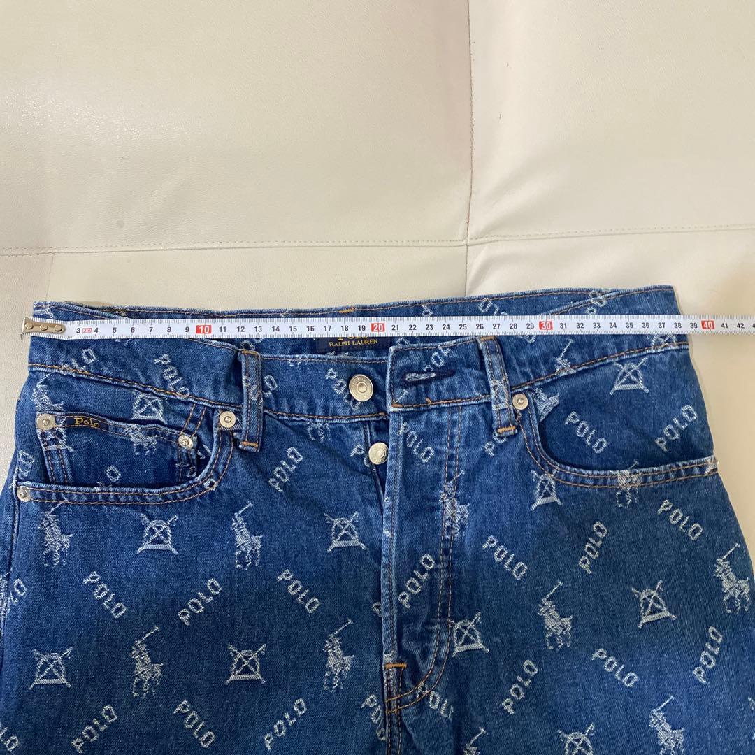 Polo Ralph Lauren ロゴプリントデニムパンツ