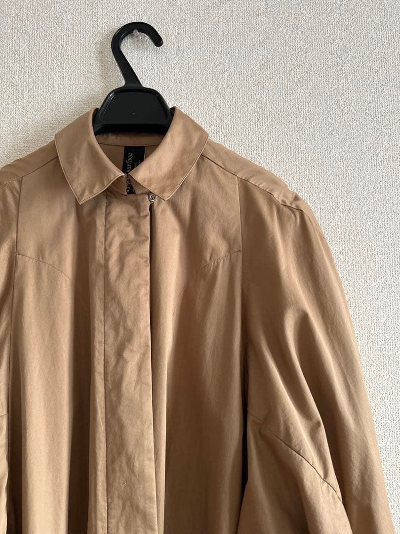 SUPPORT SURFACE ロングシャツワンピース／スプリングコート