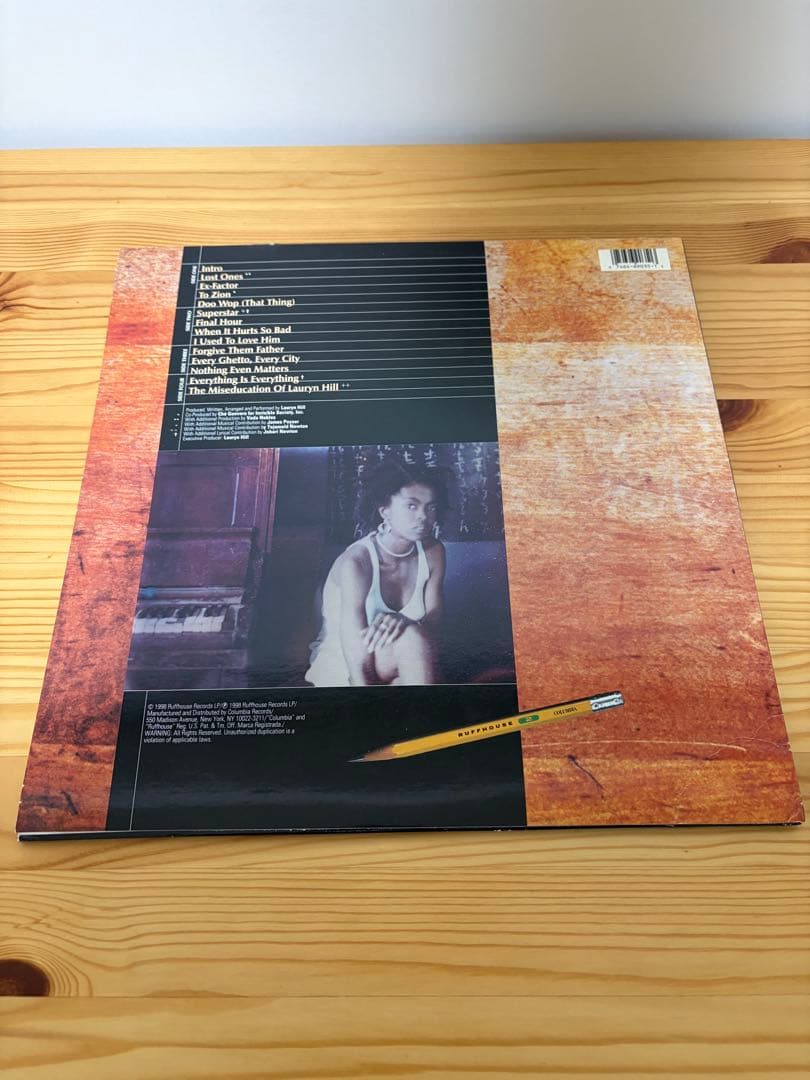 ＵＳオリジナル盤『ミスエデュケーション』ローリンヒル ２枚組アナログ盤