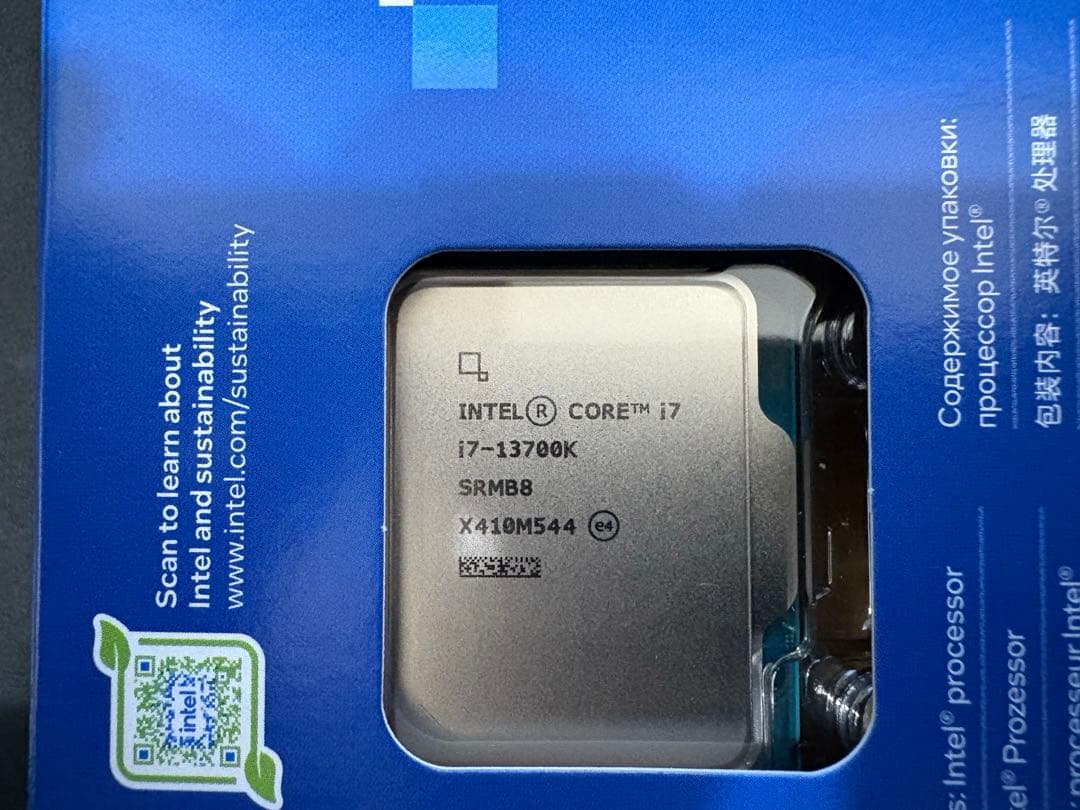 Intel Core i7-13700K 交換品
