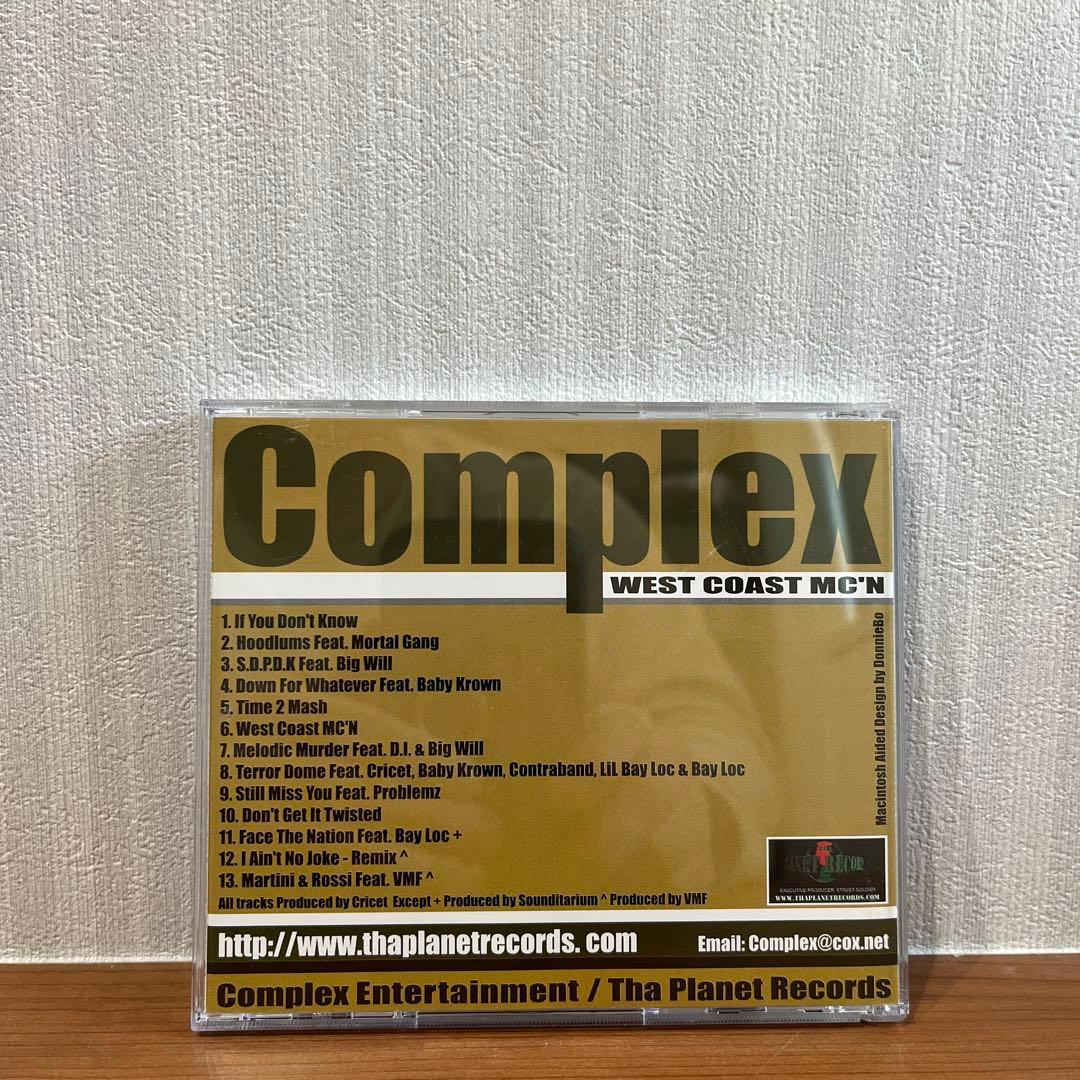 洋楽 COMPLEX G-RAP G-FUNK