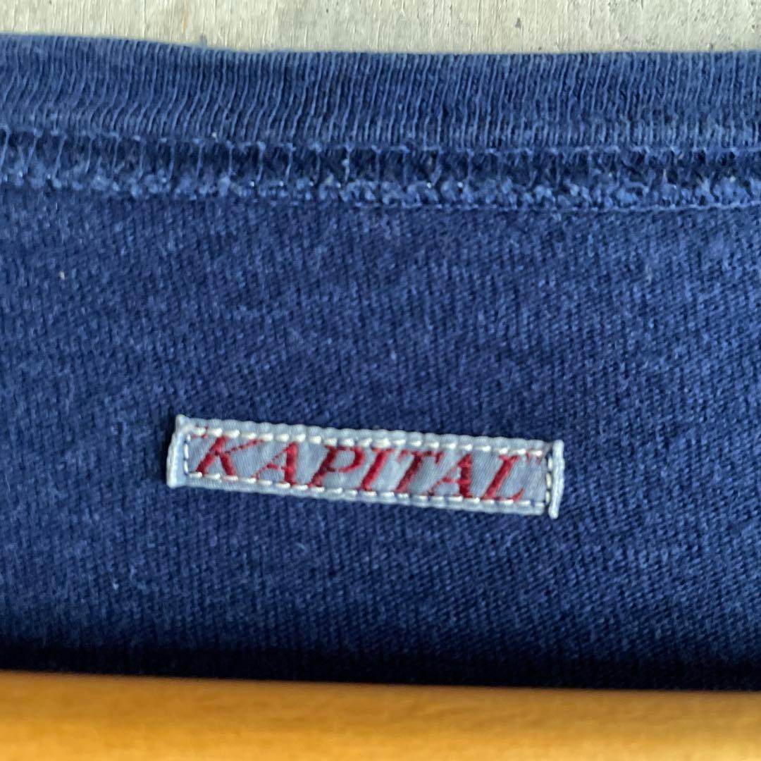 キャピタル　KAPITAL Tシャツ　カットソー