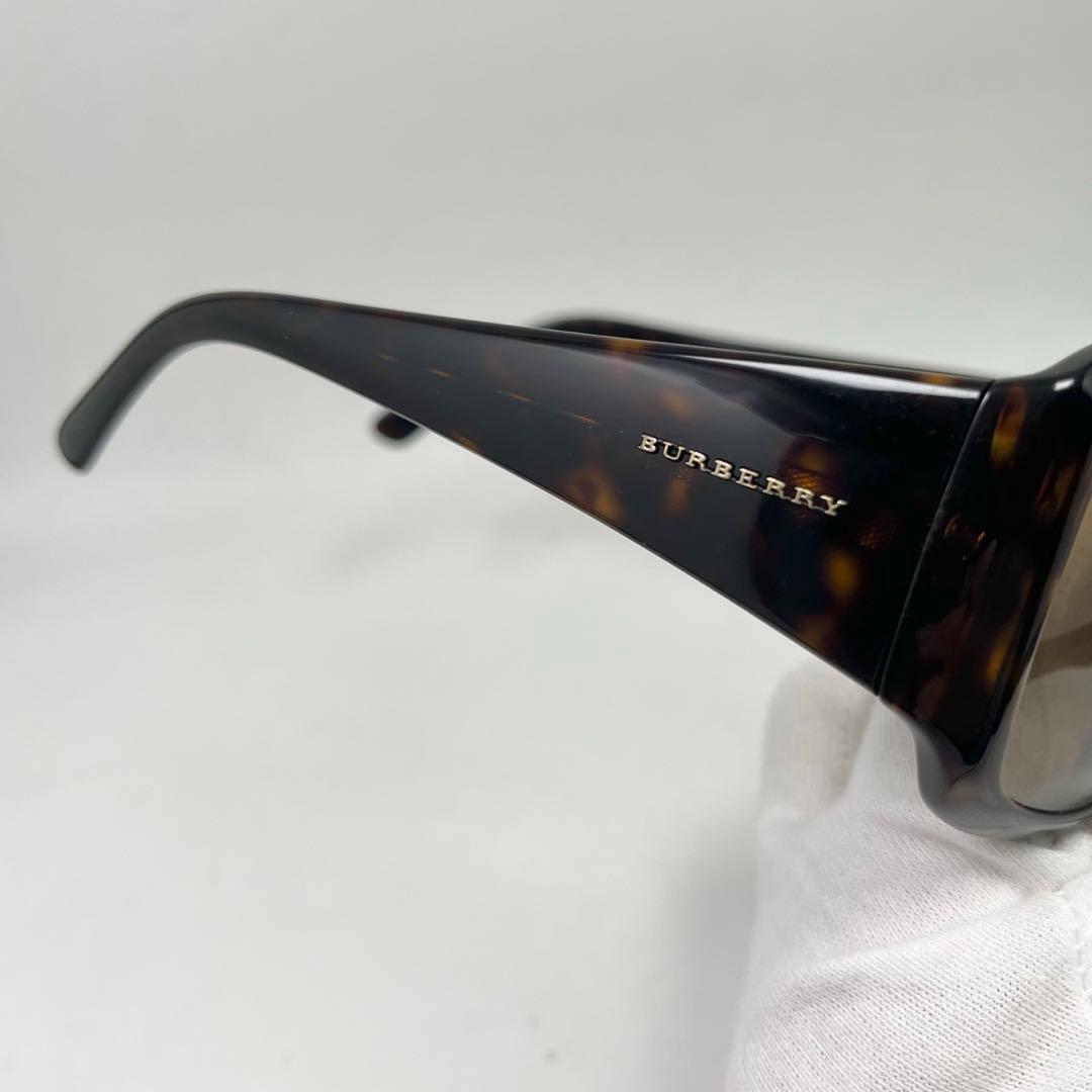 【未使用】バーバリー　サングラス　べっ甲　希少　ホース金具　新品同様　付属品完備