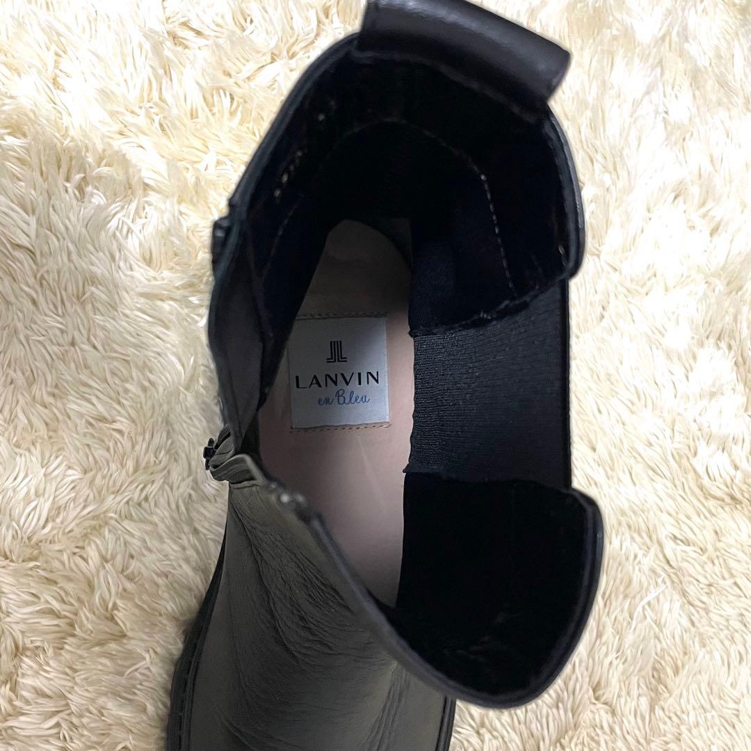 ランバン　オン　ブルー　LANVIN en Bleu サイドゴアブーツ　23cm