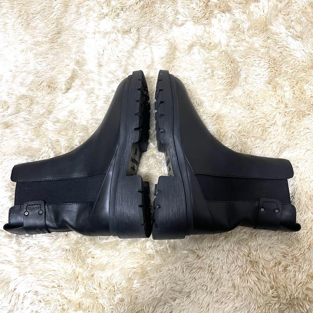 ランバン　オン　ブルー　LANVIN en Bleu サイドゴアブーツ　23cm