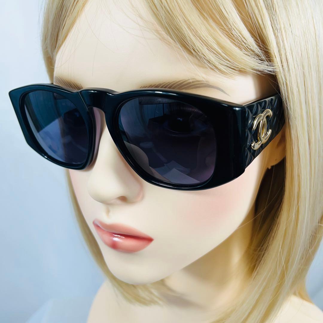 CHANEL シャネル　サングラス 　マトラッセ　ケース無し