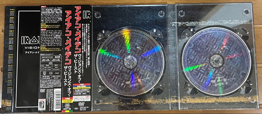 IRON MAIDENアイアンメイデン/DVD7枚組セット/ドラムスティック付き