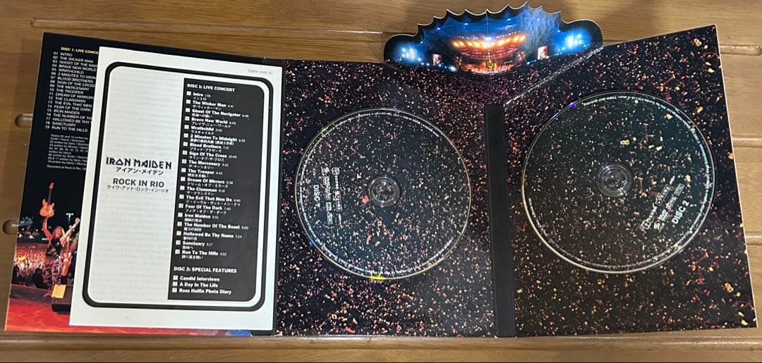 IRON MAIDENアイアンメイデン/DVD7枚組セット/ドラムスティック付き