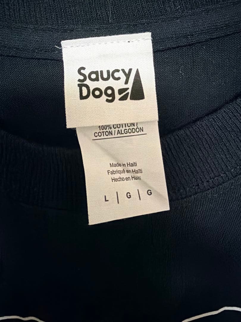 Saucy Dog ロングスリーブTシャツ Lサイズ ブラック