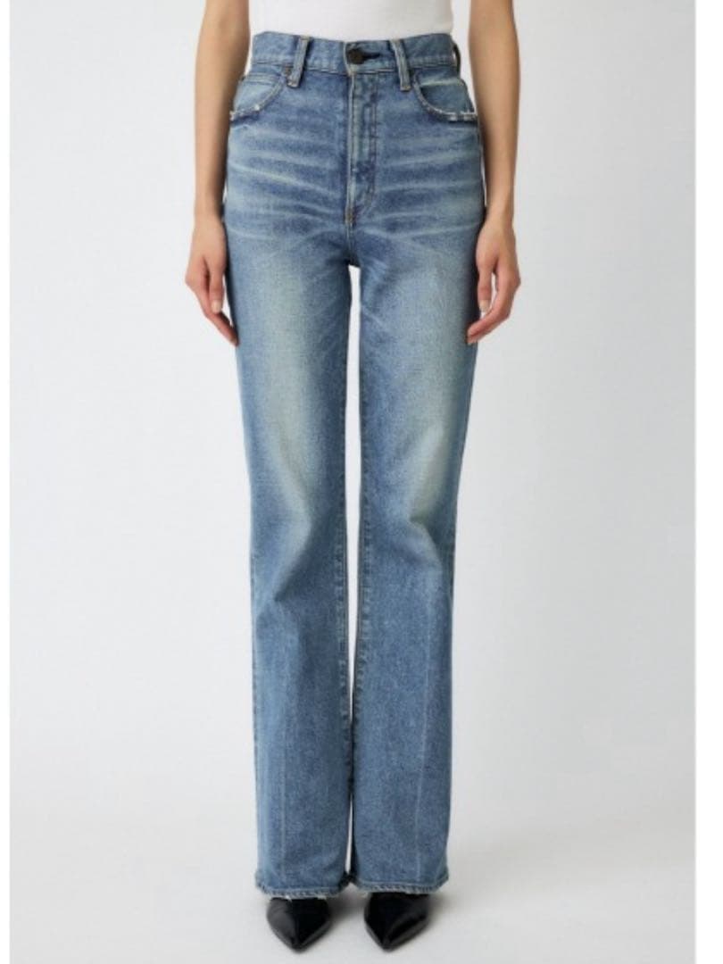 moussy MVS FLARE 26inch デニムパンツ