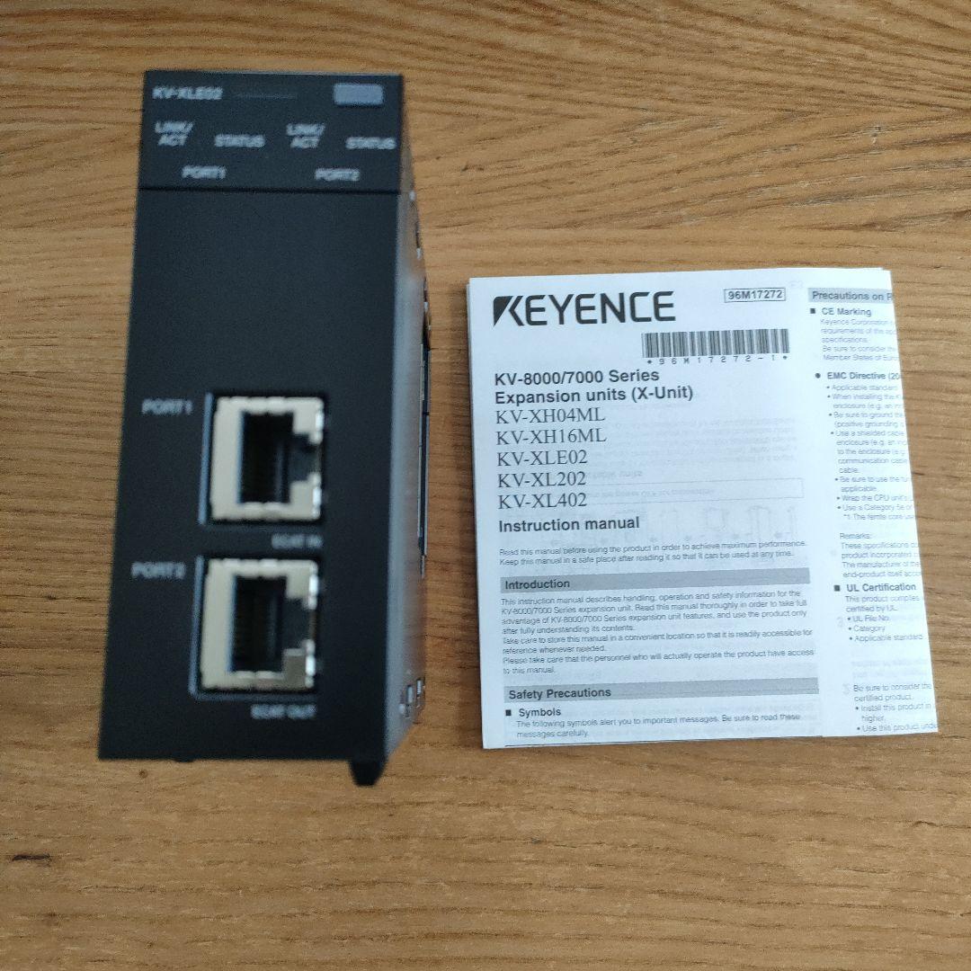 KEYENCE KV-XLE02 イーサネットユニット