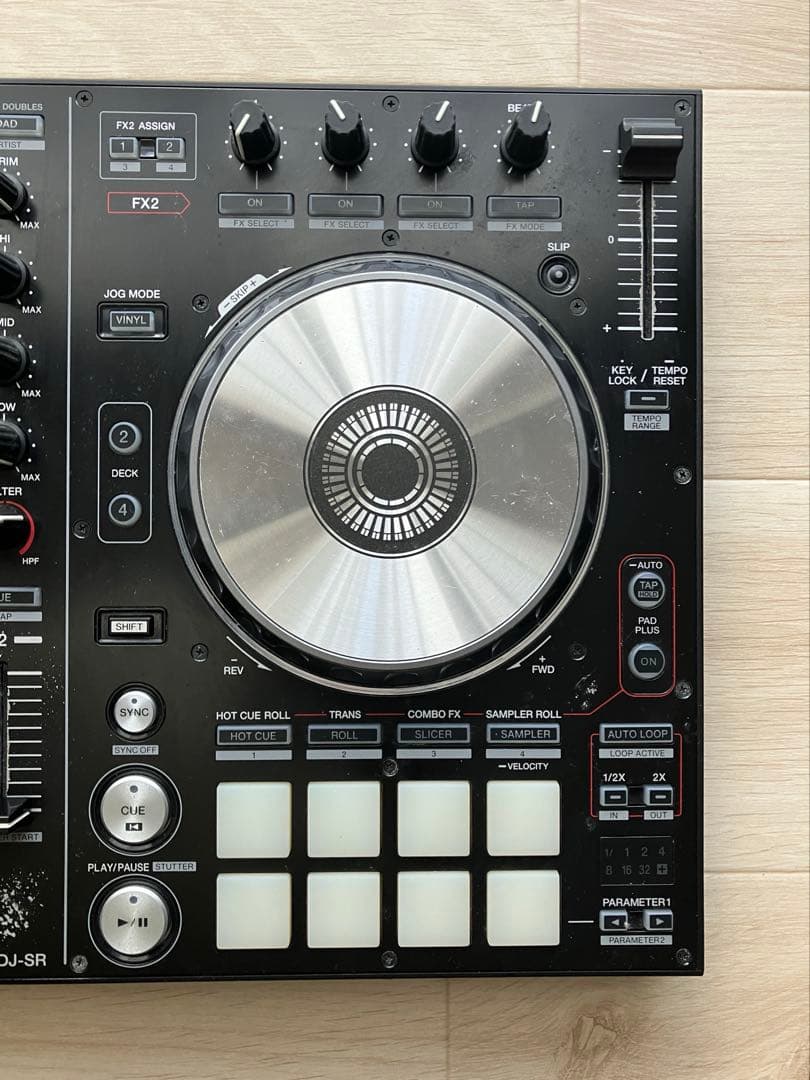 Pioneer DDJ-SR DJコントローラー　+ スピーカー