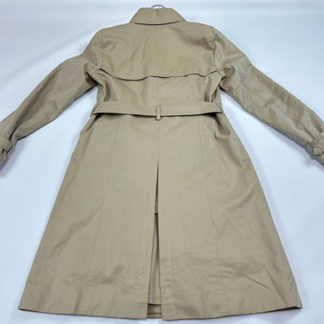 P390 美品 M ザスコッチハウス トレンチコート ベージュ レディース