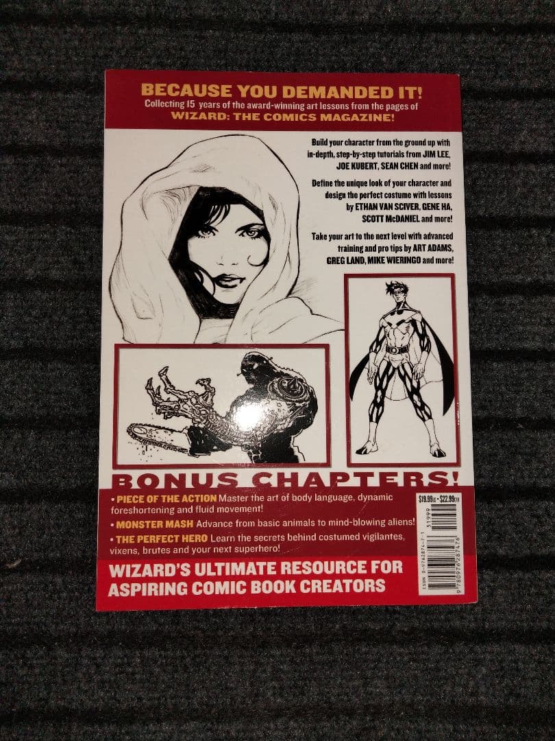 洋書 Wizard: How to draw character creation