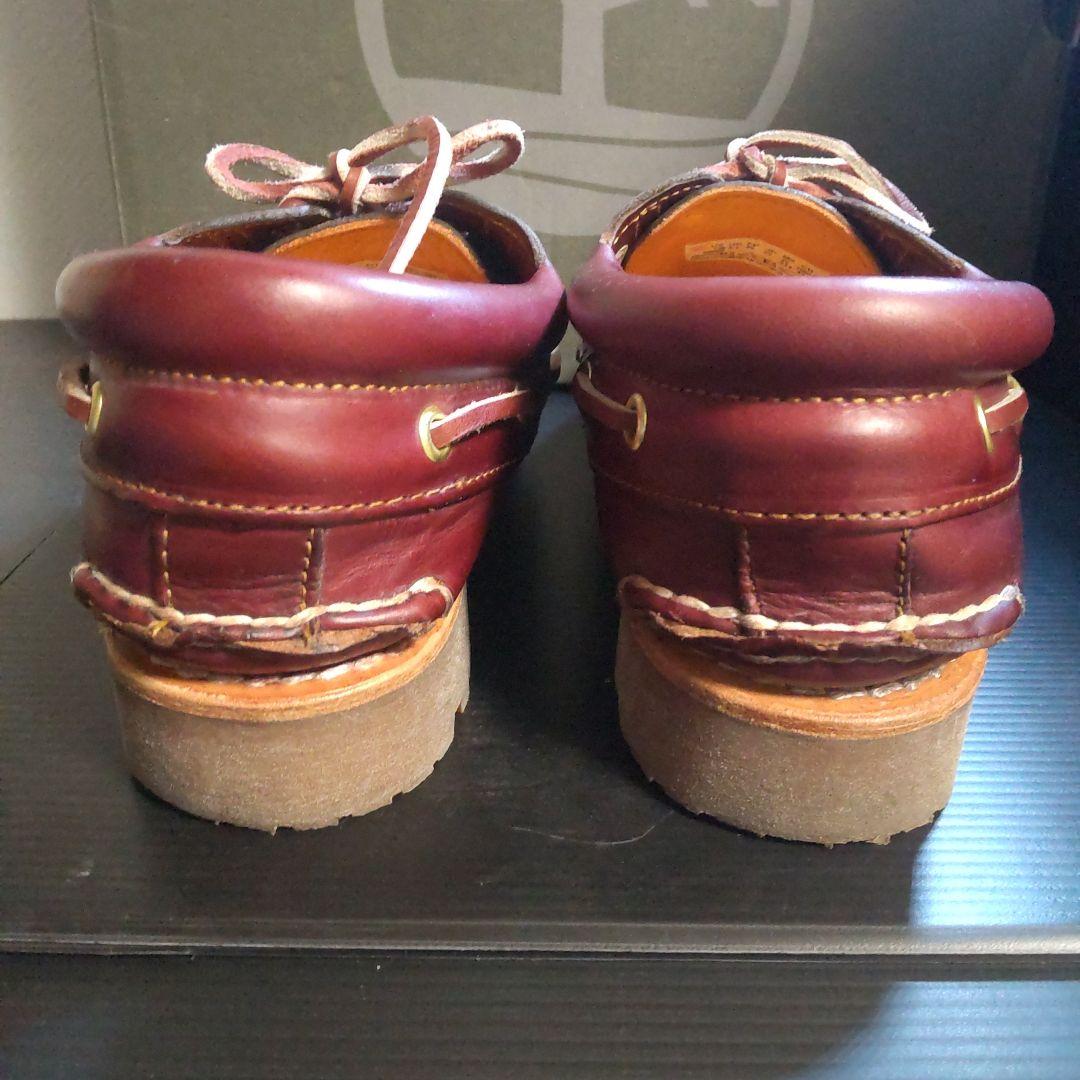 【ケア済・値下げ可】Timberland 3eye バーガンディ