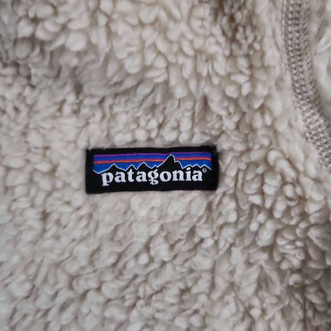 patagonia アウター クリーム色/ピンク/ネイビー リバーシブル 2T