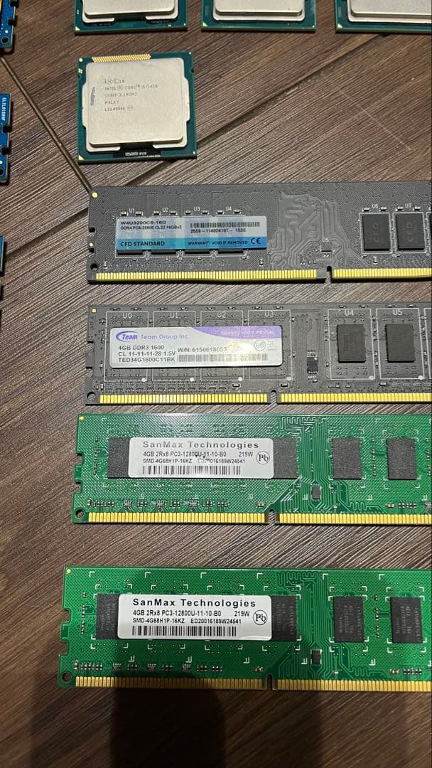 Intel CPU メモリー　セット