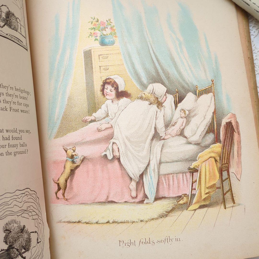 超稀少1893アンティーク絵本 初版本 洋書古書 児童書 ヴィクトリアン
