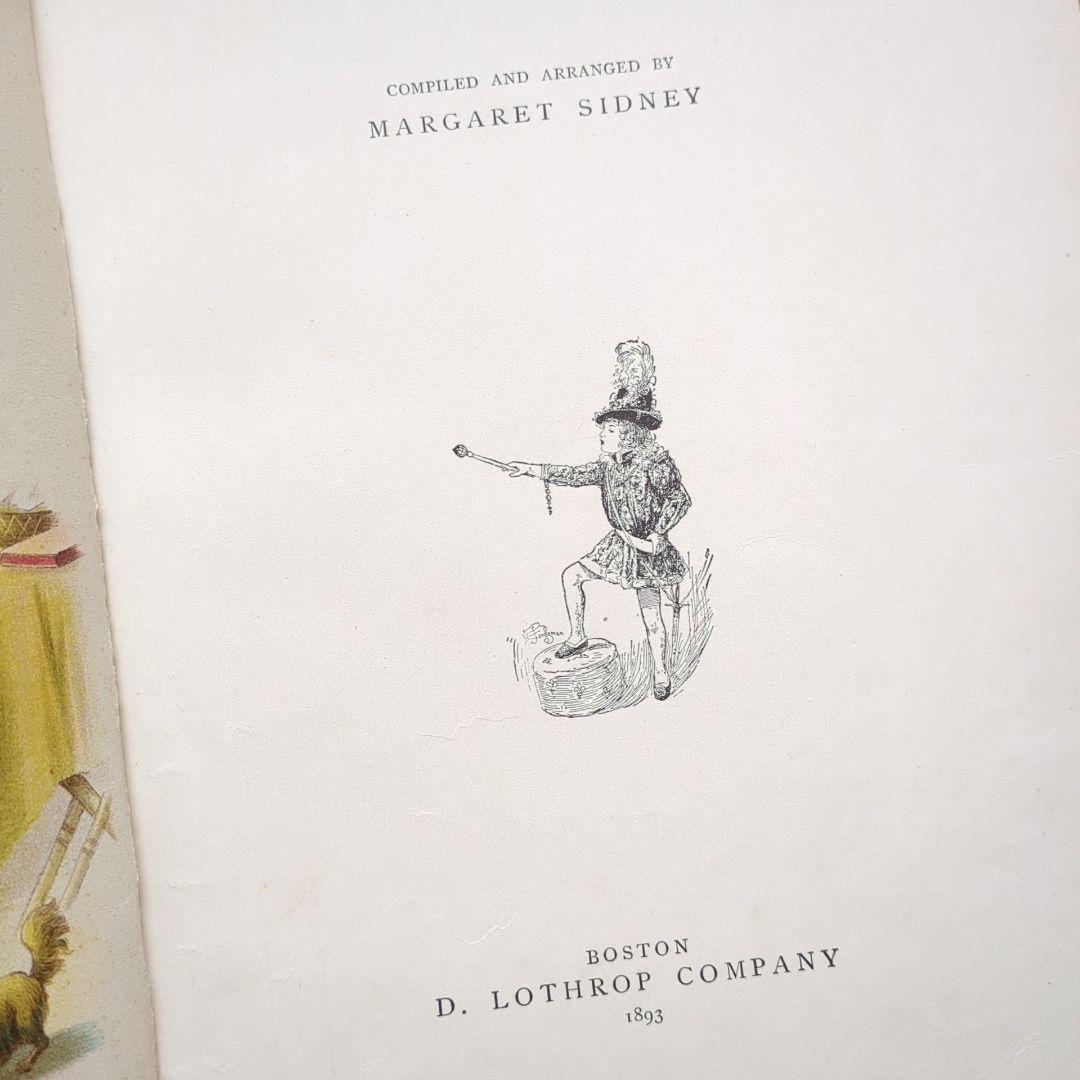 超稀少1893アンティーク絵本 初版本 洋書古書 児童書 ヴィクトリアン